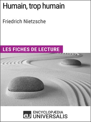 cover image of Humain, trop humain de Friedrich Nietzsche